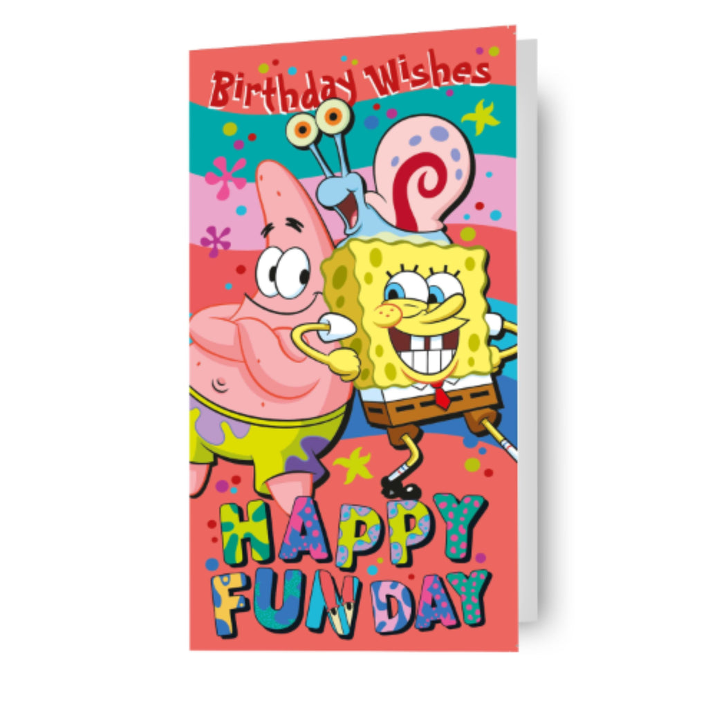 SpongeBob SquarePants kinderverjaardagskaart