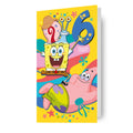 Spongebob Square Pants Age 6 Birthday Card