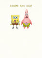 SpongeBob Square Pants and Patrick Birthday Card