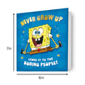 SpongeBob SquarePants Birthday Card