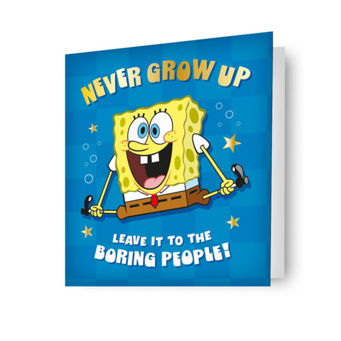 SpongeBob SquarePants Birthday Card