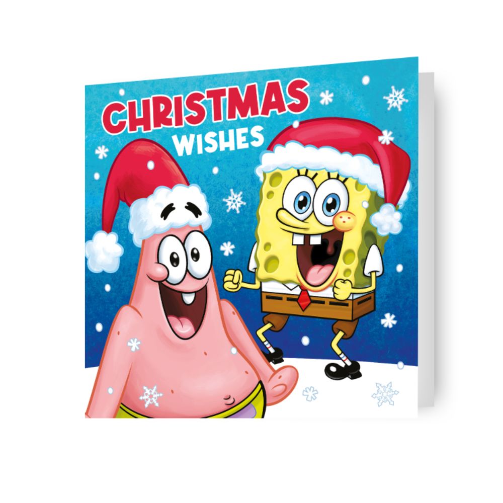 SpongeBob SquarePants kerstkaart