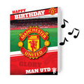 Scheda audio di compleanno di Man Utd Crest