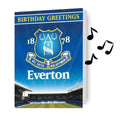 Scheda audio per il compleanno dell'Everton