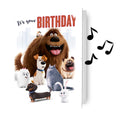 The Secret Life of Pets Birthday Sound Card