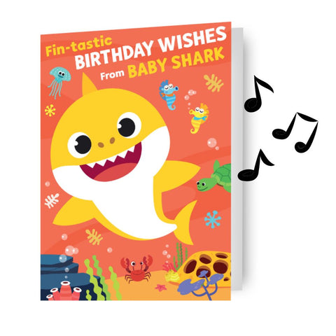 Baby Shark Birthday Sound Card
