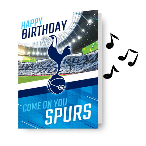 Tottenham Hotspur FC Birthday Sound Card