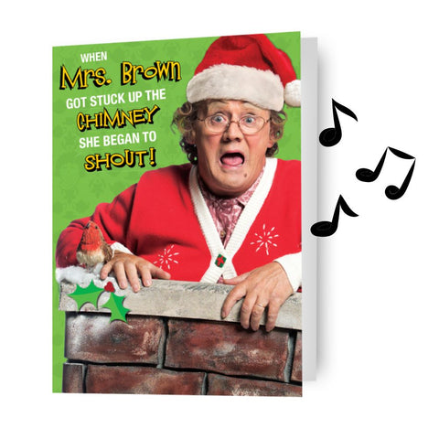 Mrs Brown's Boys Christmas Sound Card