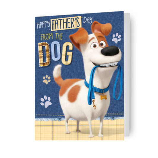 The Secret Life of Pets Father's Day Card From the Dog