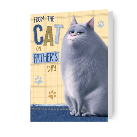 The Secret Life of Pets Father's Day Card From The Cat