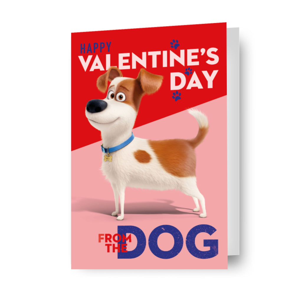 The Secret Life Of Pets 'From The Dog' Valentine's Day Card