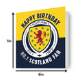 Scotland FC Birthday Card