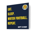 Scotland FC Birthday Card