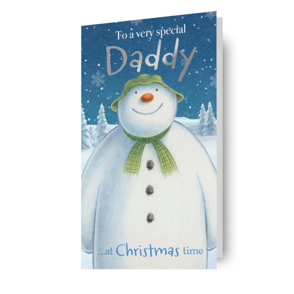 The Snowman Daddy Christmas Card