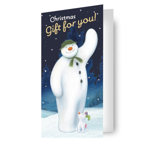 The Snowman Christmas Card Money Wallet