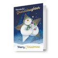 The Snowman Christmas Granddaughter Card