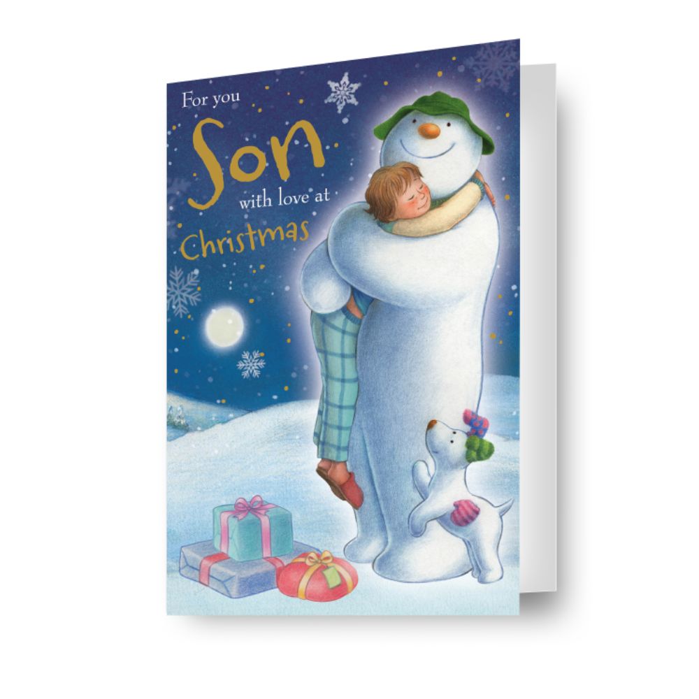 The Snowman Son Christmas Card