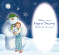 The Snowman and The Snowdog Grandson Christmas Card