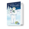 The Snowman Daughter Christmas Card