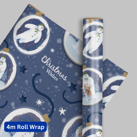 The Snowman Christmas 4m Roll Wrapping Paper
