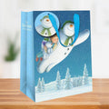 The Snowman Christmas Medium Gift Bag Pack of 3