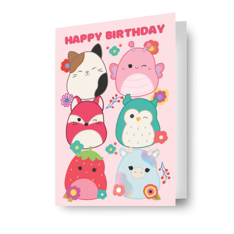 Squishmallows Generic Birthday Card