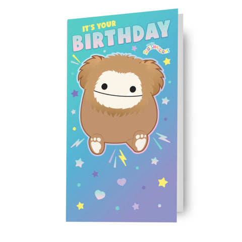 Squishmallows 'It's Your Birthday' Birthday Card