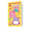 Squishmallows Sticker Birthday Card