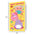 Squishmallows Sticker Birthday Card