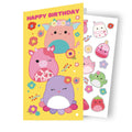 Squishmallows Sticker Birthday Card