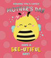 Squishmallows Bee-Utiful Mother's Day Card