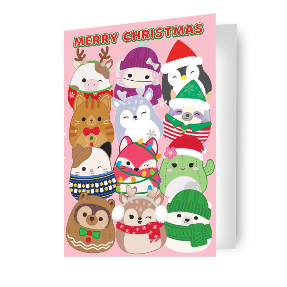 Squishmallows Christmas Card