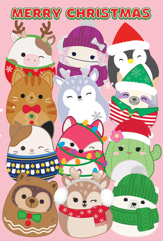 Squishmallows Christmas Card