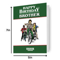 Stranger Things Brother Birthday Card