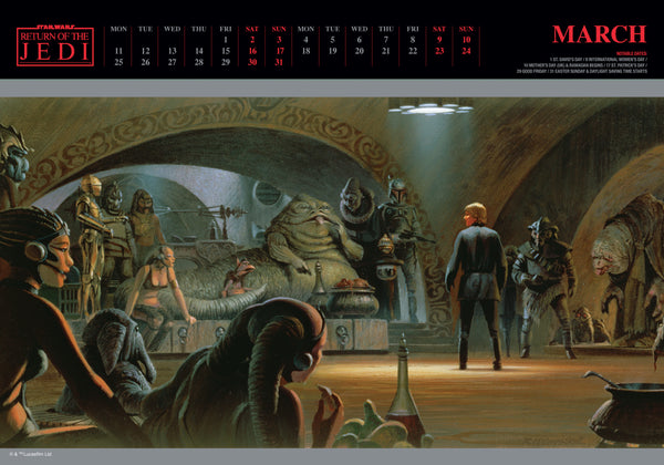 Star Wars: Ahsoka 2024 Square Calendar – Danilo Promotions