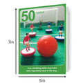 Subbuteo Age 50 Birthday Card