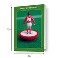 Subbuteo Age 60 Birthday Card