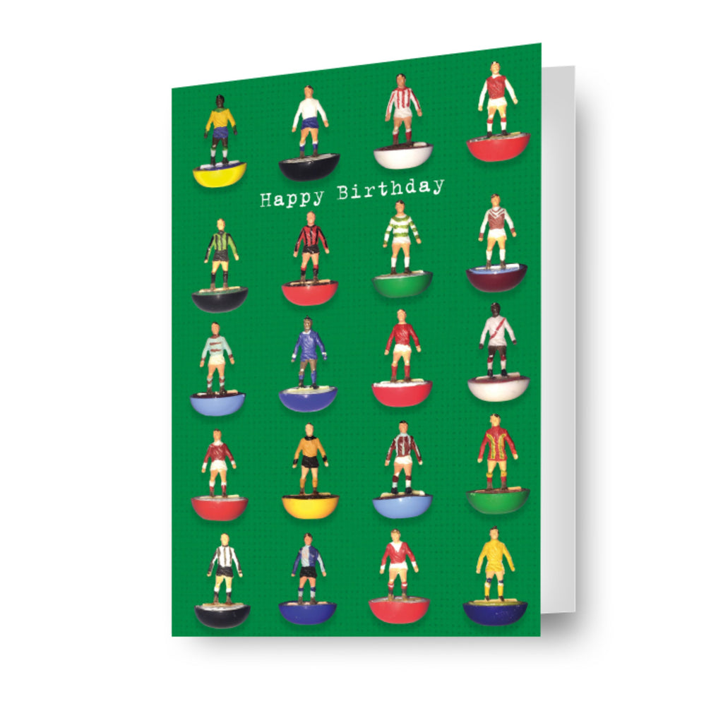 Subbuteo Football Birthday Card