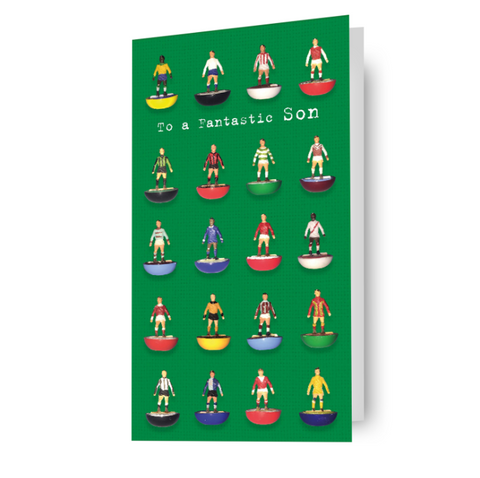 Subbuteo 'Son' Football Birthday Card