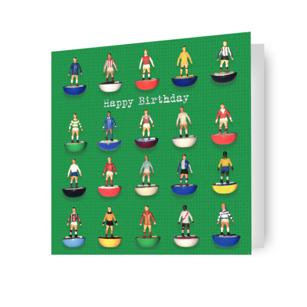 Subbuteo Birthday Card