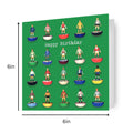 Subbuteo Birthday Card