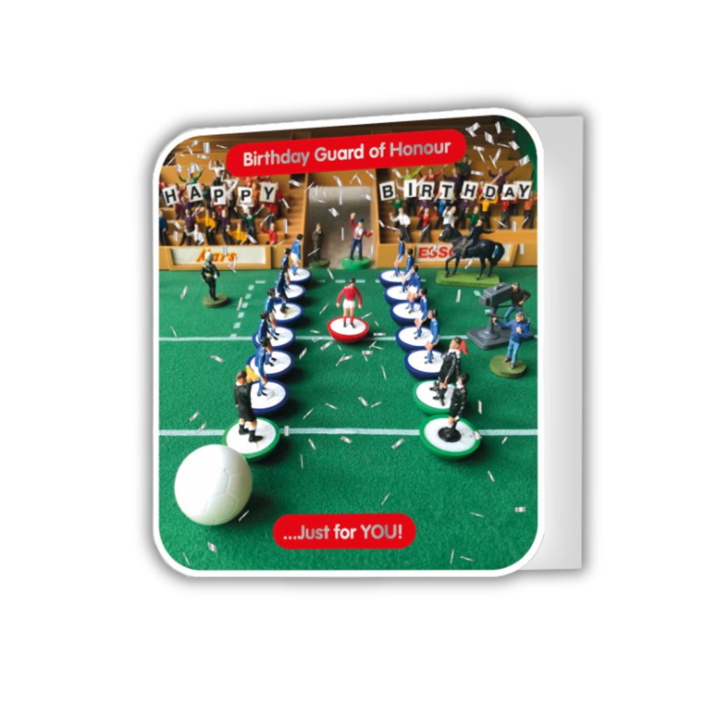 Subbuteo Birthday Card