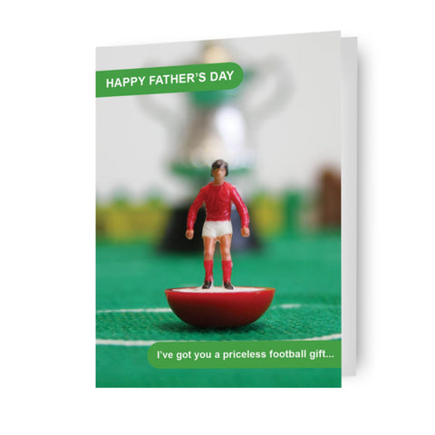 Subbuteo Happy Father's Day Card