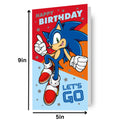 Sonic the Hedgehog 'Happy Birthday' Card