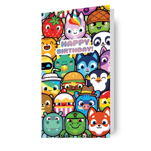 Pinata Smashlings Generic Birthday Card
