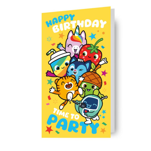 Pinata Smashlings Birthday Card