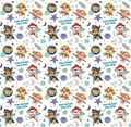 Paw Patrol Personalised 'Space' Wrapping Paper