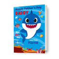 Baby Shark Personalised 'Daddy' Father's Day Card