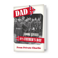 Dad's Army Personalised Father's Day Card 'From Private...'