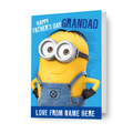 Despicable Me Minions Personalised Grandad Father's Day Card
